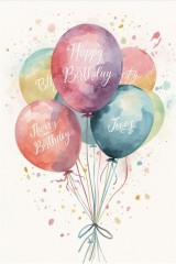 happy birthday balloons
