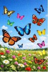 butterflies