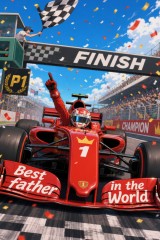 fathers day racing car