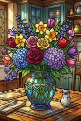 flowers vase