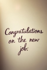 new job