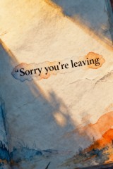 sorry you're leaving