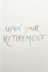 upon retirement