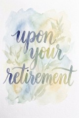 upon retirement